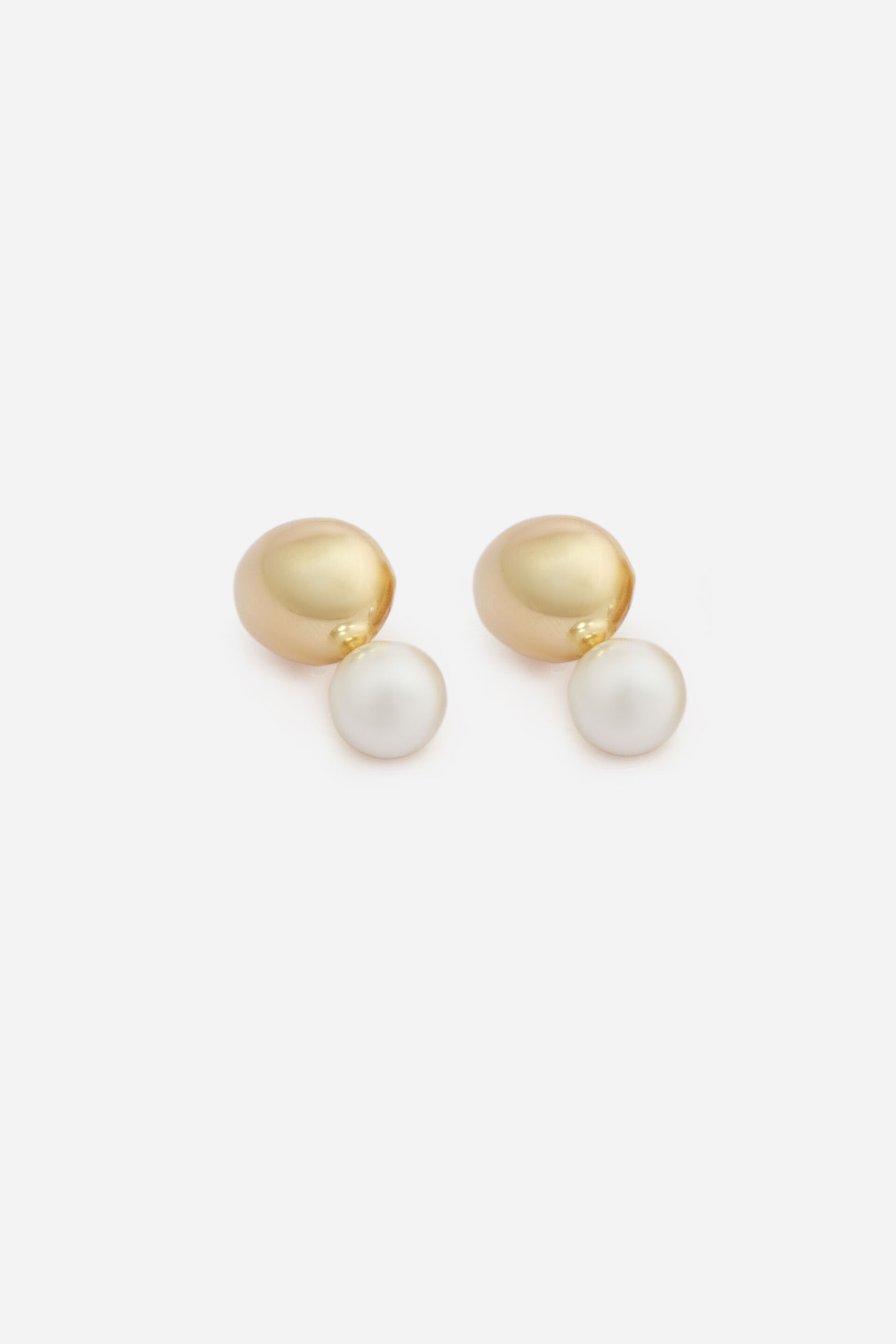 Abstract Pearl Earrings, , image 2